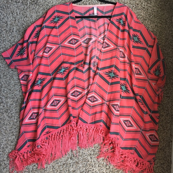 Xhilaration Accessories - XHILARATION Tops | Hot Pink Kimono Xhilaration Accessories - XHILARATION Tops | Hot Pink Kimono